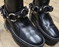 3 Chain Bootstraps Boot Harness Curb Chain Handmade